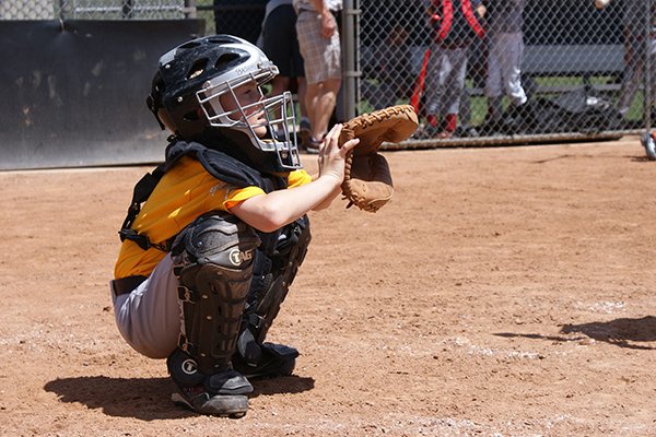 Kid with a Baseball glove